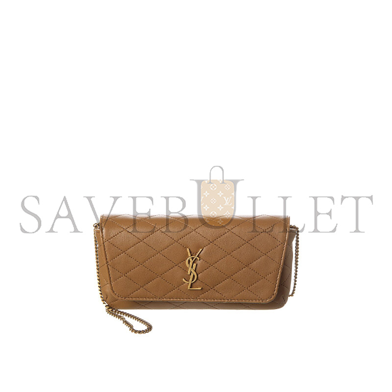 YSL GABY PHONE CASE IN LAMBSKIN 742579  (19*10*4.5cm)